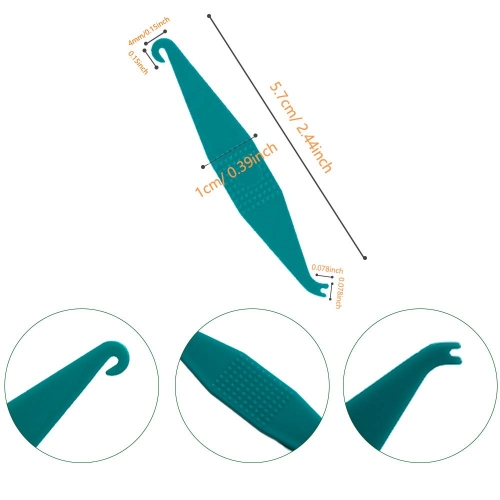 Dental Elastic Rubber Bands Placers for Braces Disposable Plastic