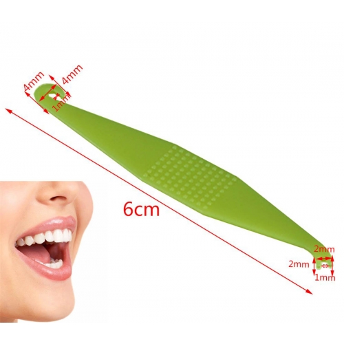 Dental Orthodontic Elastic Placer Hooks For Braces Elastic Rubber Bands  100Pcs